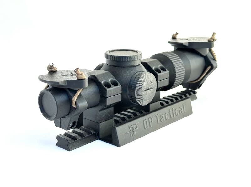 Komplet osłon (2 szt) na lunety myśliwskie i snajperskie - obrazek 4